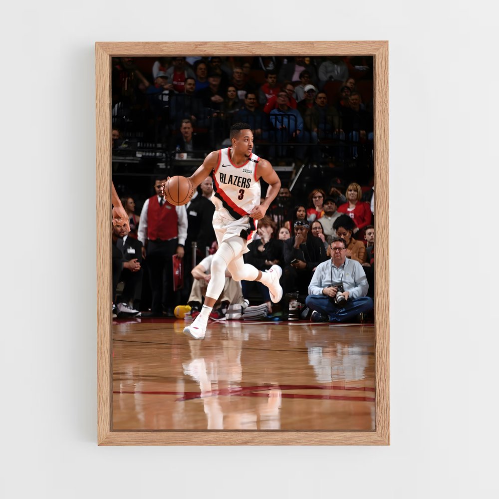 Poster Fast Break McCollum – affiche Basketball (vue 4)
